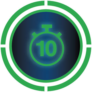 Under 10-minute result window icon